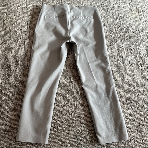 Light Gray Crosby Pull On Crop pant, size 6 - Picture 6 of 7